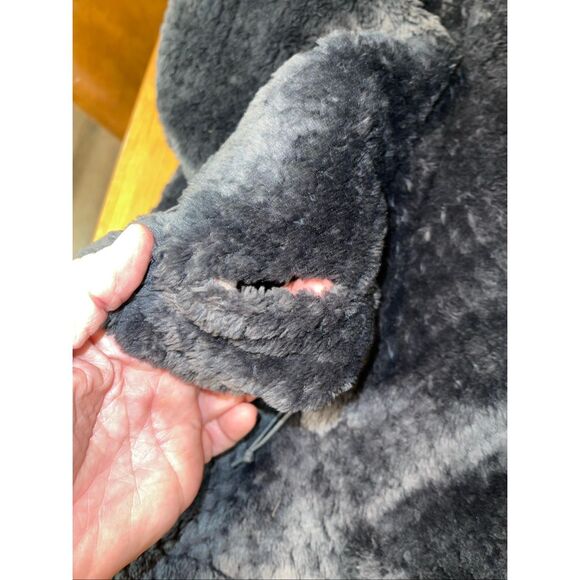 The North Face Women’s XL Gray Fuzzy Fleece Jacket Soft High-Pile Half Zip - Picture 4 of 8